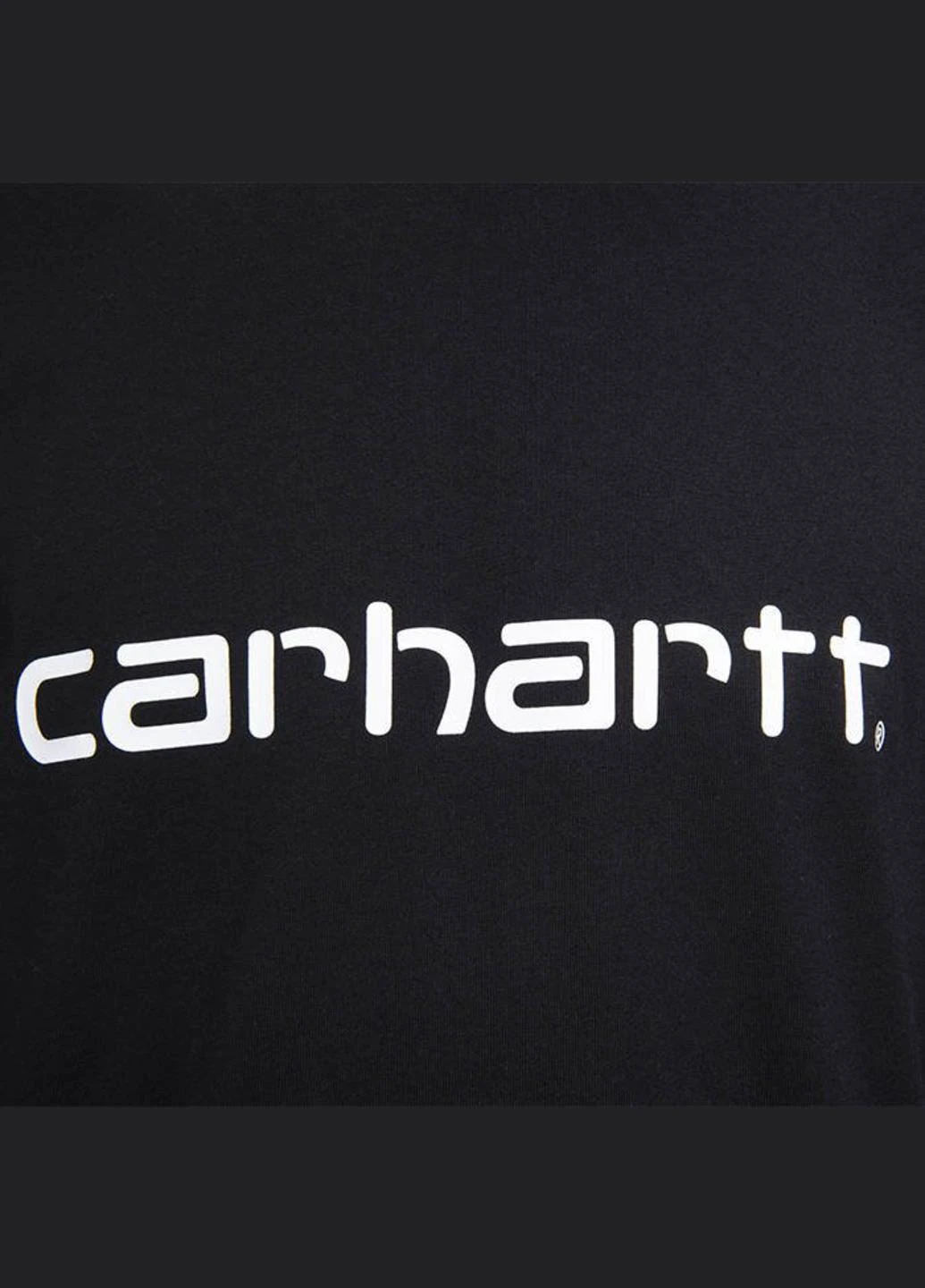 Чорна футболка i029915 Carhartt S/S Script T-Shirt
