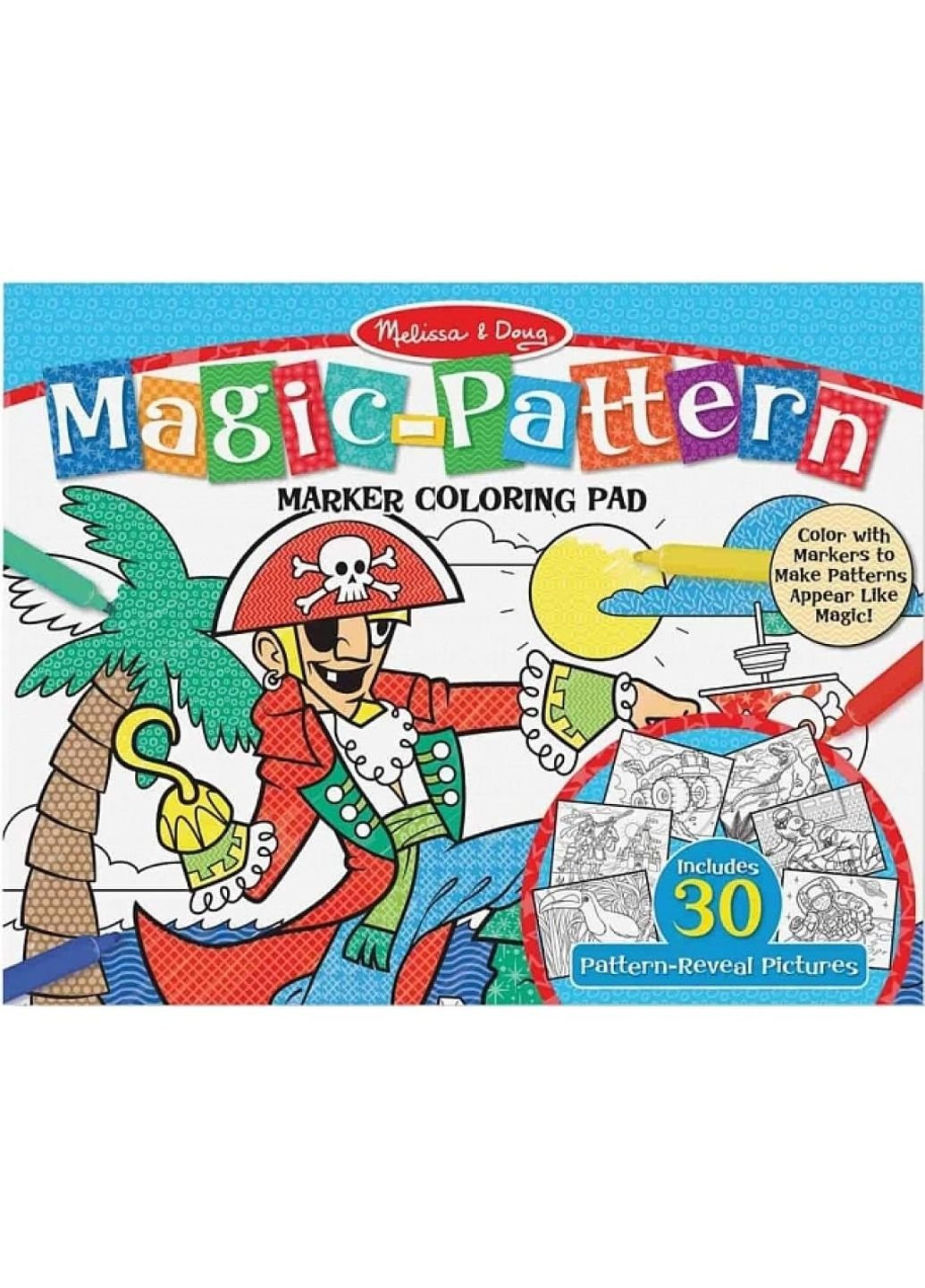 Набор для творчества Магический набор альбом-раскраска (MD9431) Melissa&Doug (249599820)