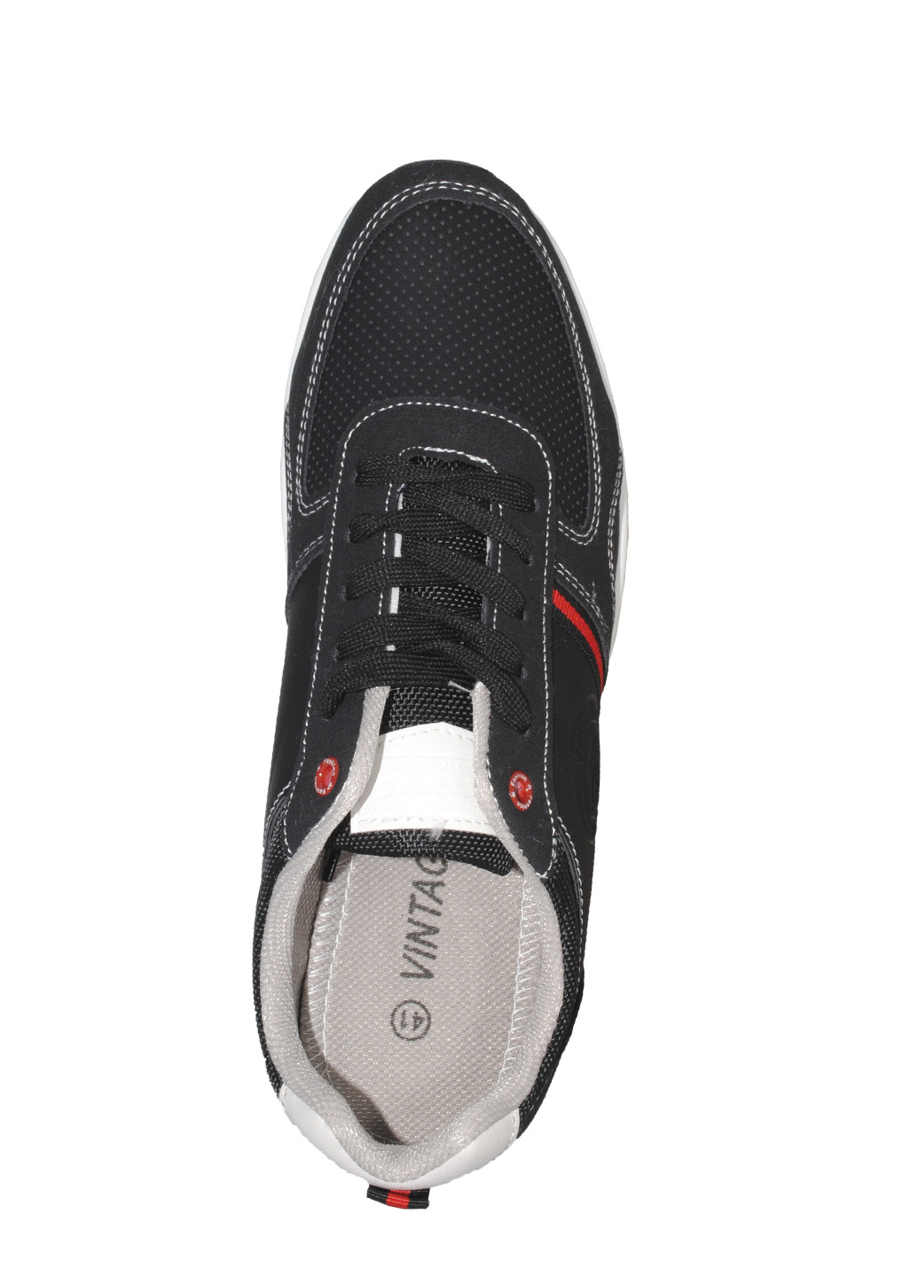Черные демисезонные кроссовки ra130-8 black Vintage