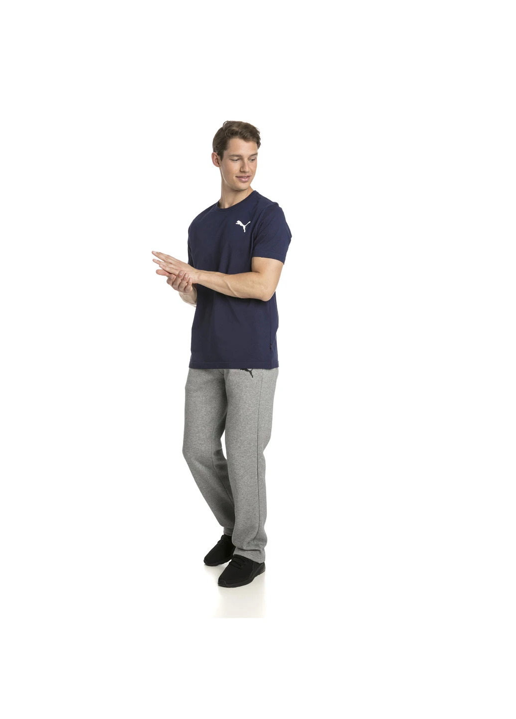 Синяя футболка essentials tee Puma
