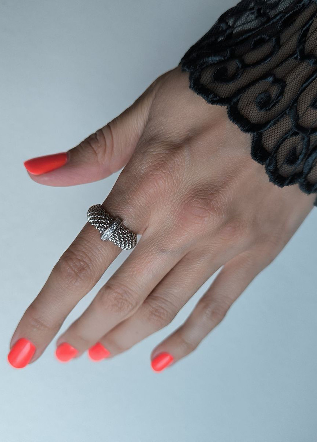 Кольцо Silver Flame (336574433)