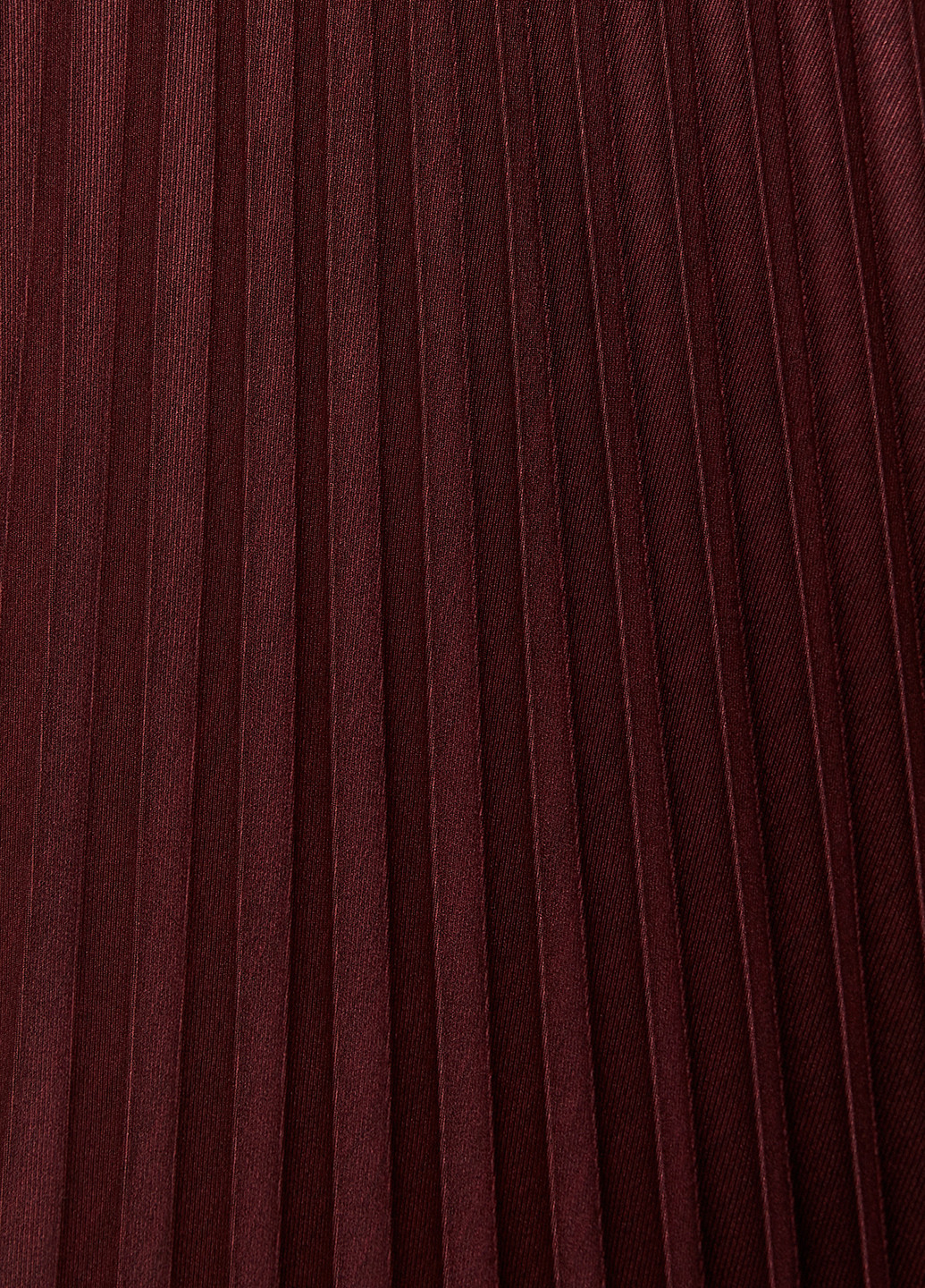 Темно-бордовая кэжуал однотонная юбка KOTON плиссе
