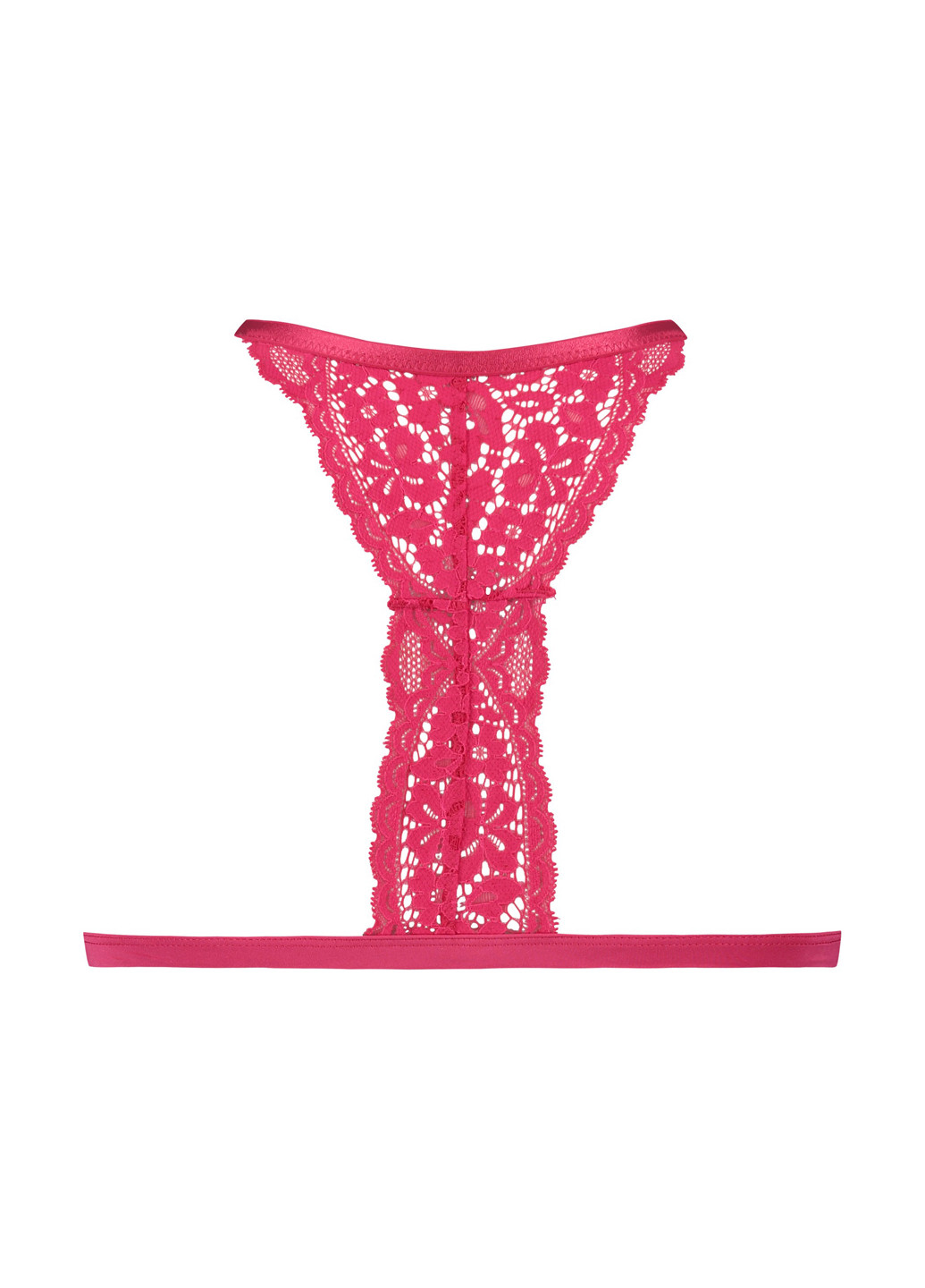 Розовый бралетт бюстгальтер Hunkemoller без косточек полиамид, кружево