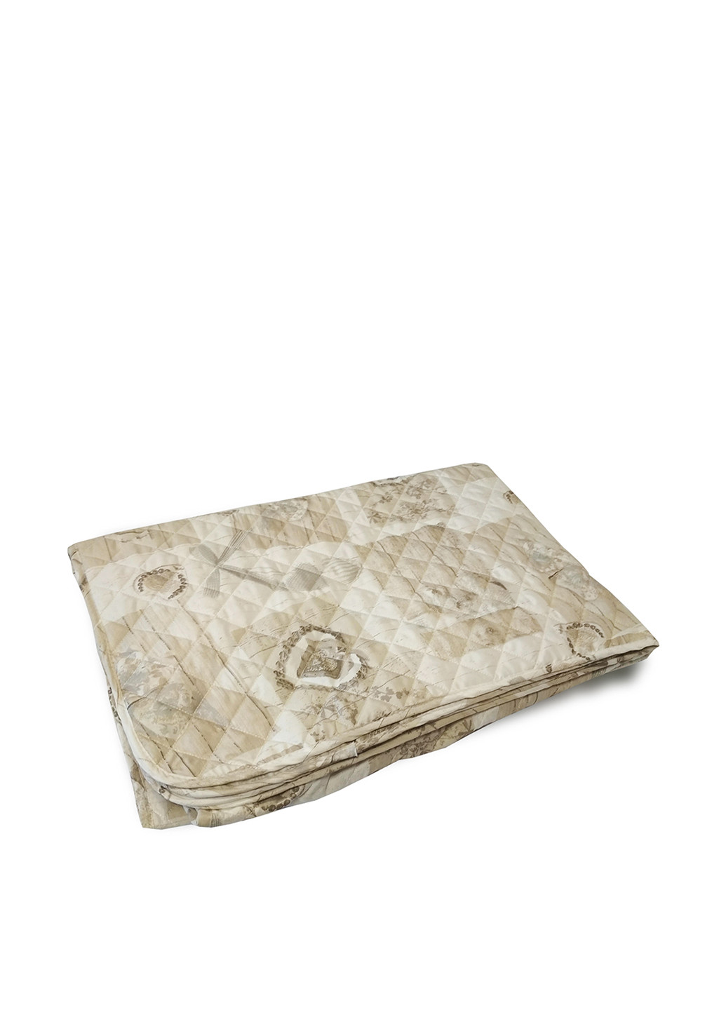 Одеяло-покрывало, 200х220 см Leleka-Textile абстрактное бежевое