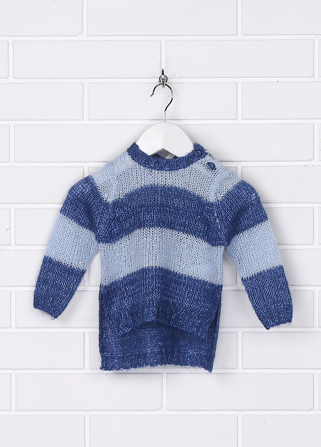 Темно-синий демисезонный свитер джемпер To Be Too