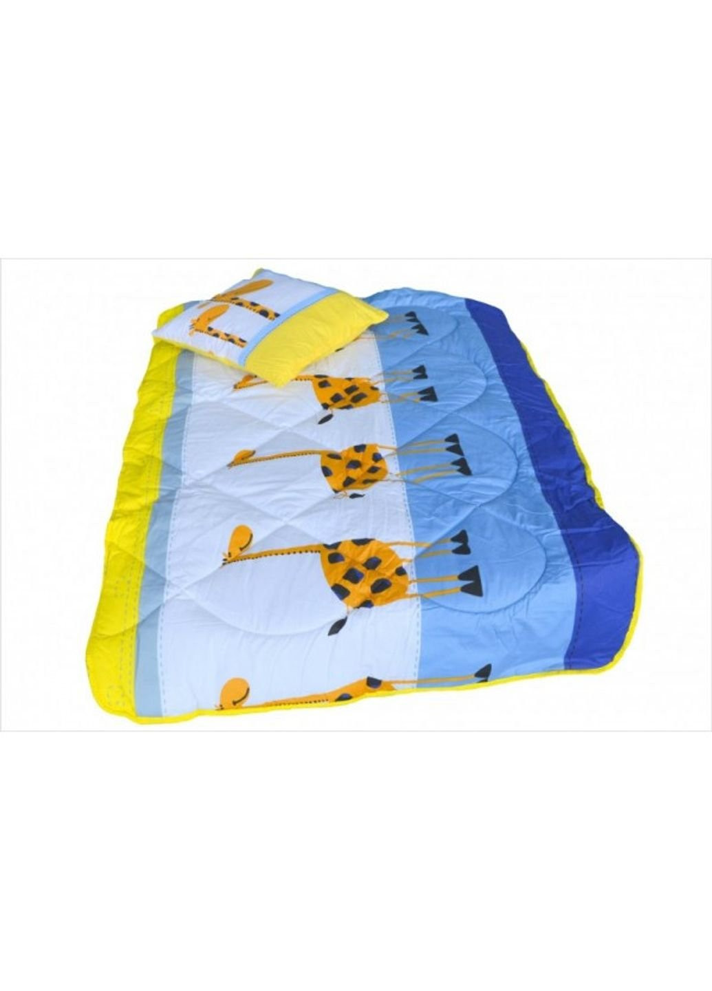 Детское закрытое силиконовое одеяло 110x140 с подушкой 50х50 54801 Moda (253619064)