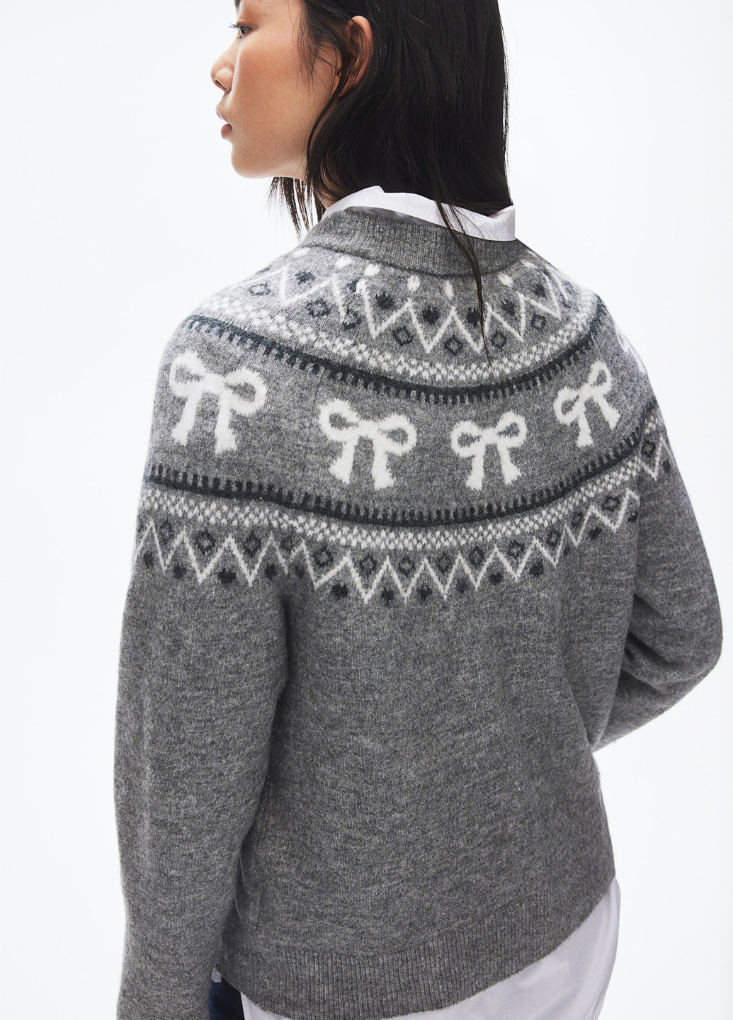 Сірий зимовий джемпер джемпер H&M