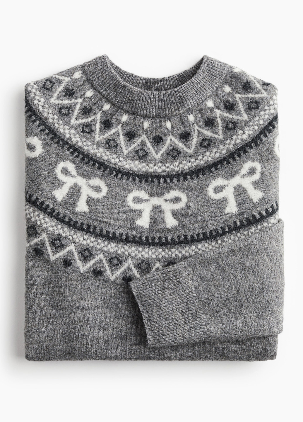 Сірий зимовий джемпер джемпер H&M