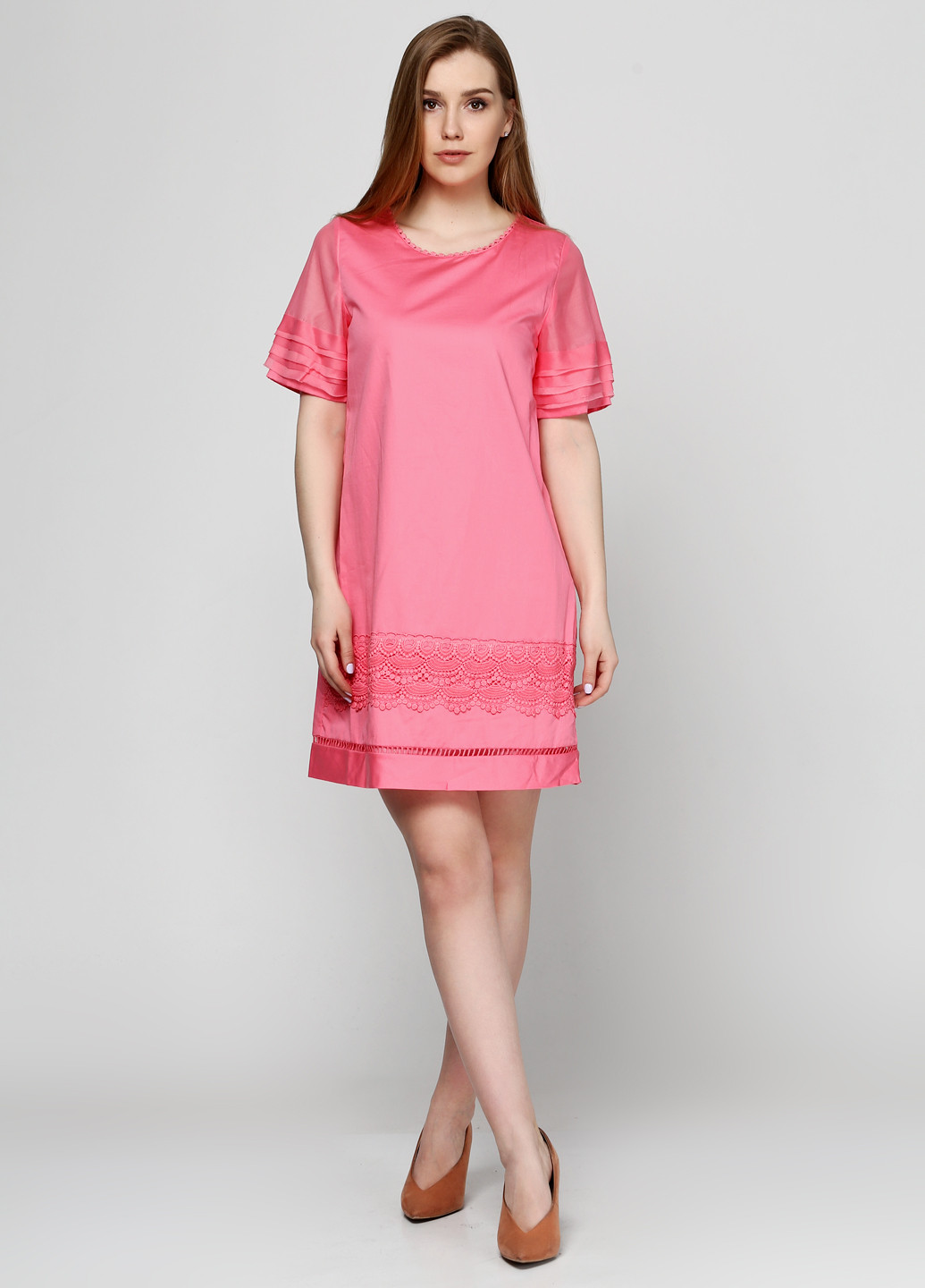 Рожева кежуал плаття, сукня Axel