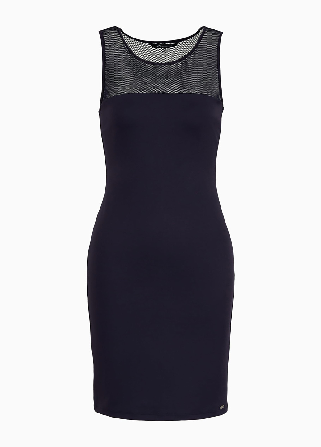 Темно-синя кежуал сукня силуетна Armani Exchange однотонна