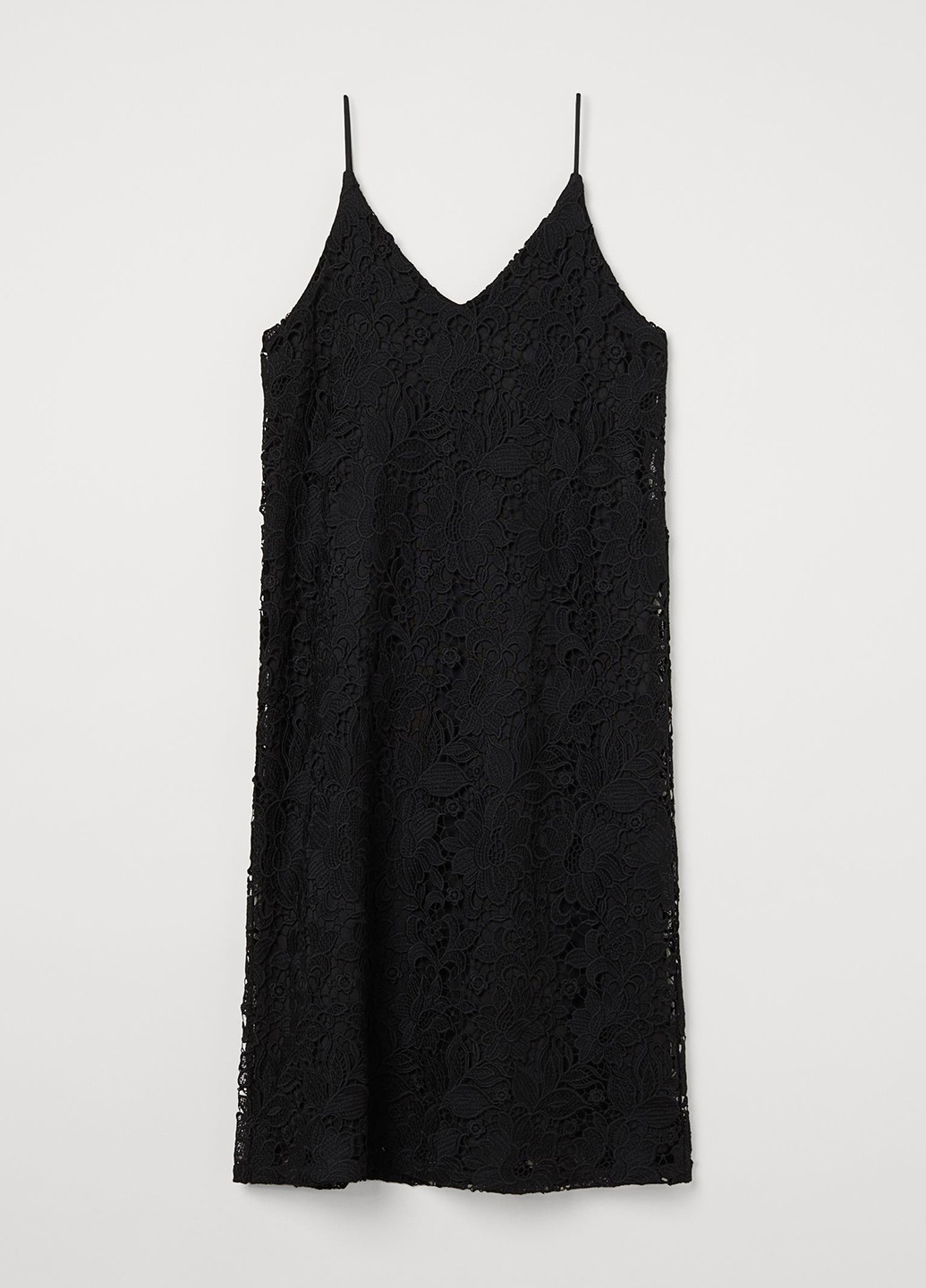 Чорна коктейльна сукня H&M однотонна