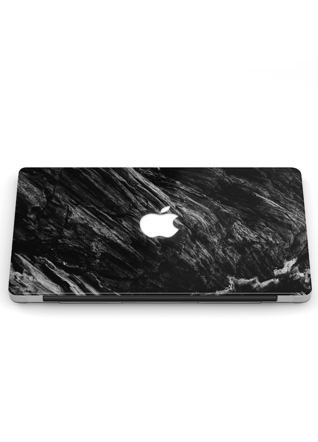 Чехол пластиковый для Apple MacBook Pro 13 A1278 Черные скалы (Black rocks) (6347-2385) MobiPrint (218867510)