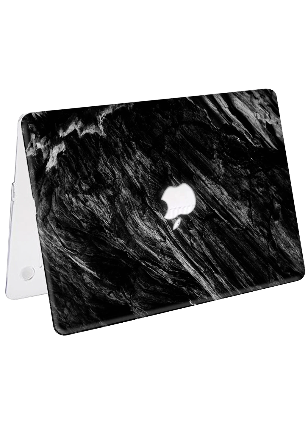 Чехол пластиковый для Apple MacBook Pro 13 A1278 Черные скалы (Black rocks) (6347-2385) MobiPrint (218867510)