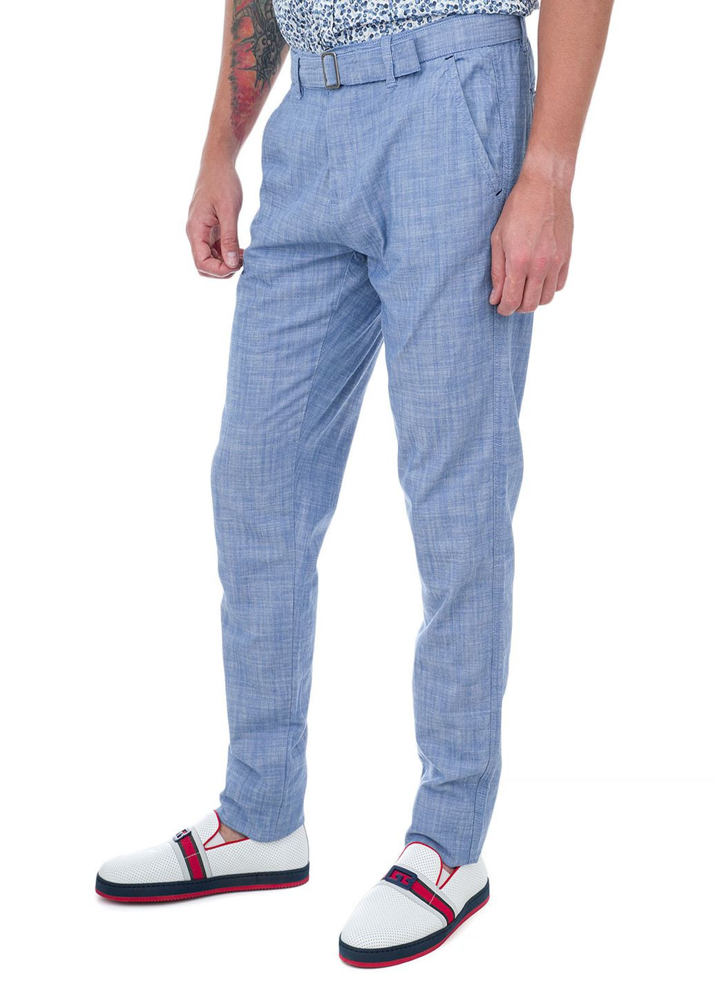 Голубые летние брюки COLOURS & SONS