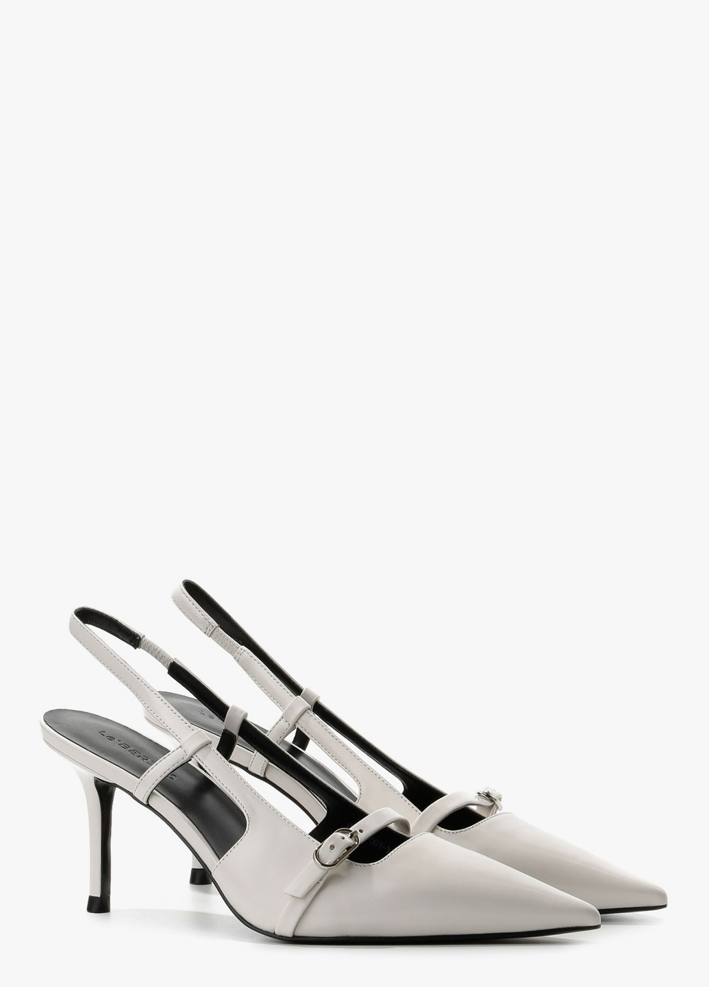 Le'BERDES Туфли слингбеки молочный з натуральная кожа, украина — лето (322646254)