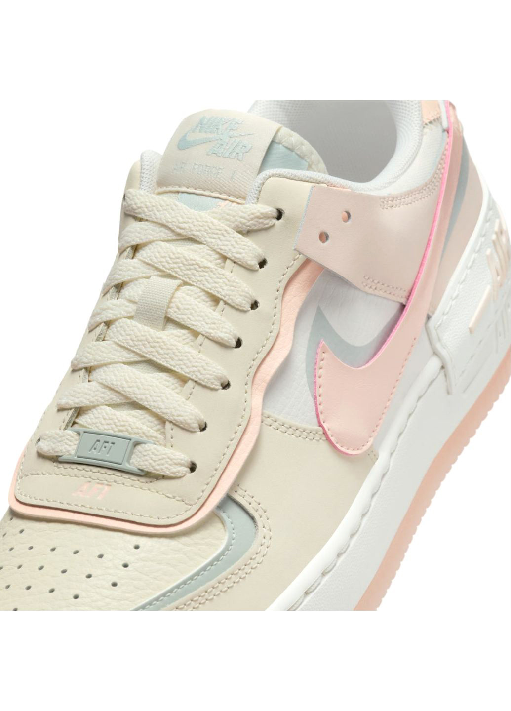 Кроссовки DZ1847-105 Nike W AF1 SHADOW комбинированные демисезоны (315745837)