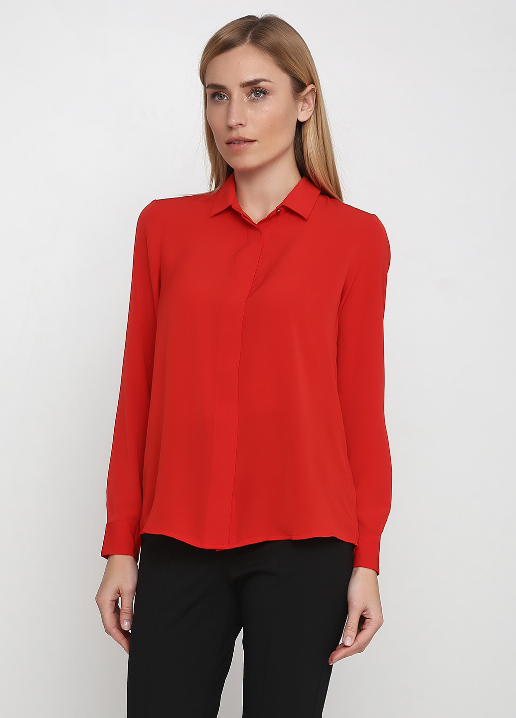 Красная блуза H&M