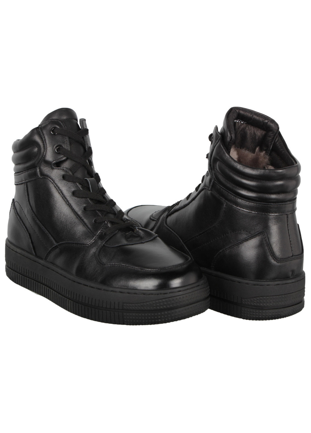 Черные зимние мужские зимние ботинки 197523 Lifexpert