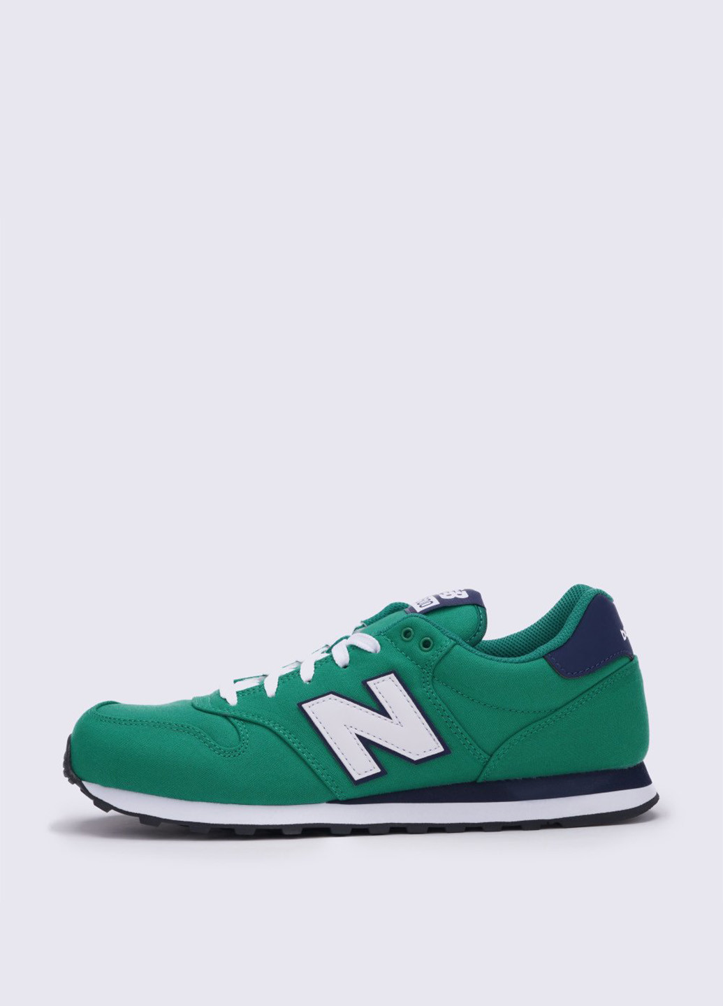 Зеленые всесезонные кроссовки New Balance 500 Сanvas