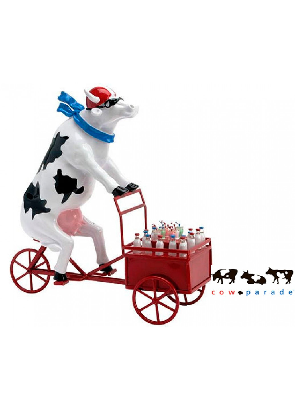 Коллекционная статуэтка корова Lait Triporteur; Size XL Cow Parade (224224177)
