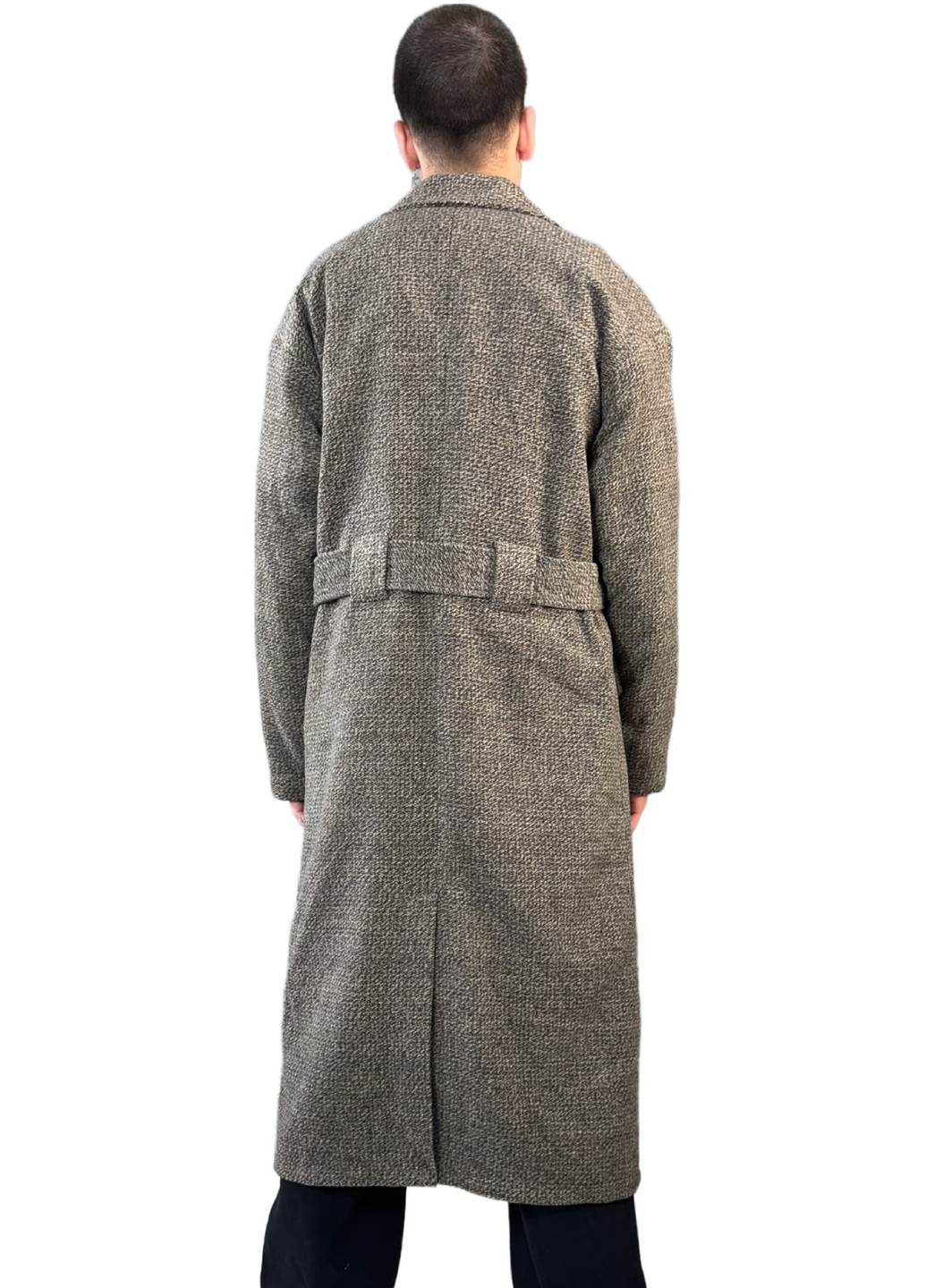 Коричневе демісезонне Пальто однобортне Boohoo