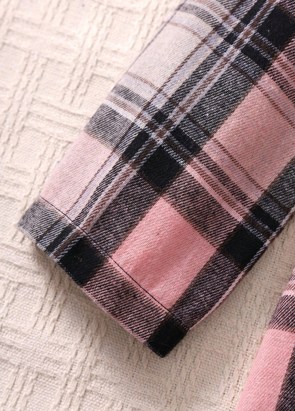 Світло-рожевий демісезонний костюм (жакет, спідниця, гольф) трійка SHEIN