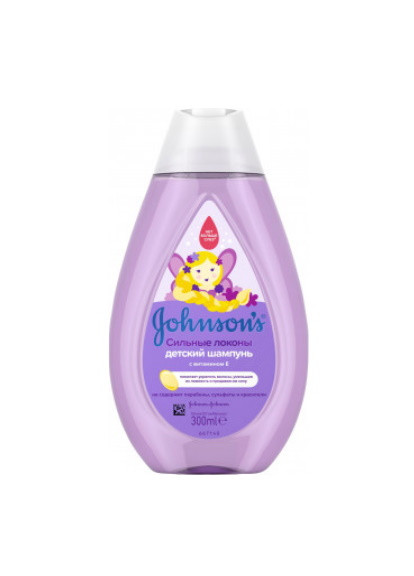 Шампунь для волос Сильные локоны детский Johnson's Baby (213450985)