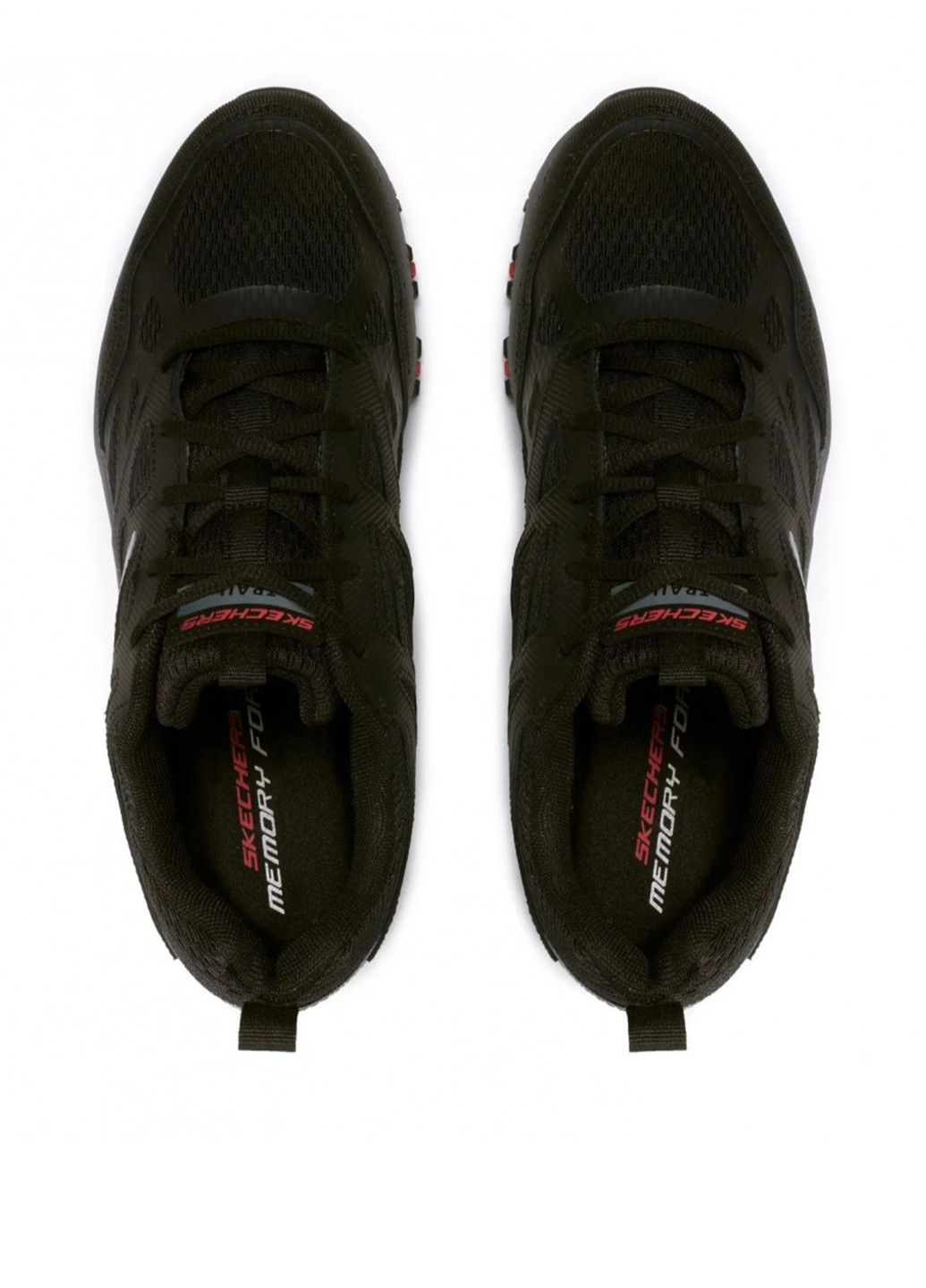 Черные демисезонные кроссовки Skechers