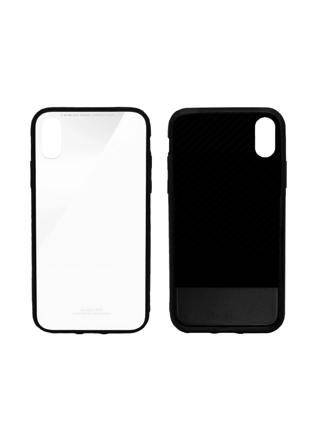 Чохол (Real Glass) для Apple iPhone X (білий) Intaleo для Apple iPhone X (белый) (131340233)