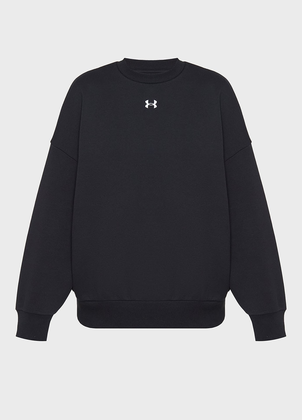 Черный свитшот Under Armour логотип без декора (361230560)