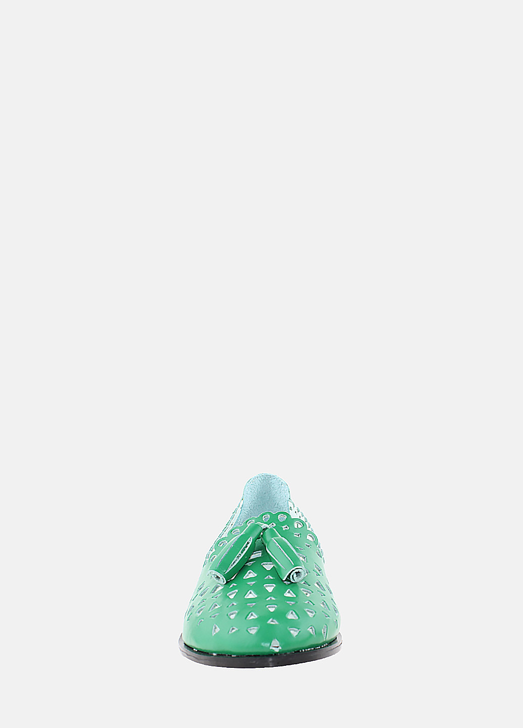 Зеленые кэжуал балетки rv412 зеленый Violetti