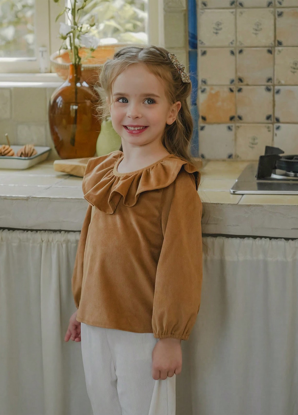 Комбинированный демисезонный костюм (блуза, брюки) брючный SHEIN