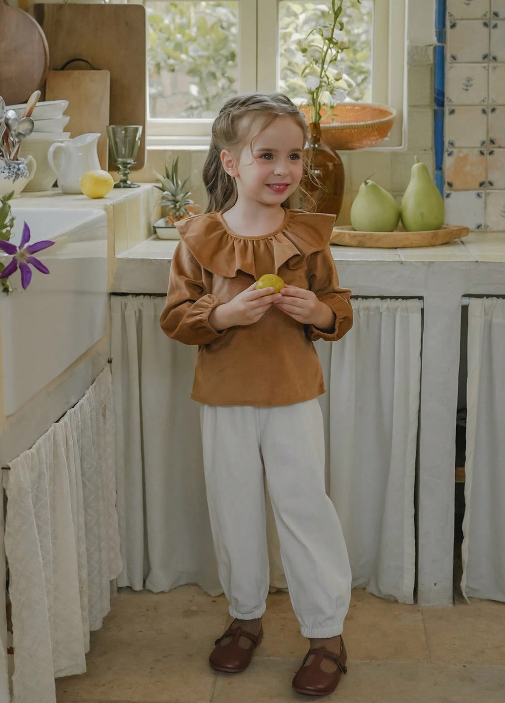 Комбинированный демисезонный костюм (блуза, брюки) брючный SHEIN