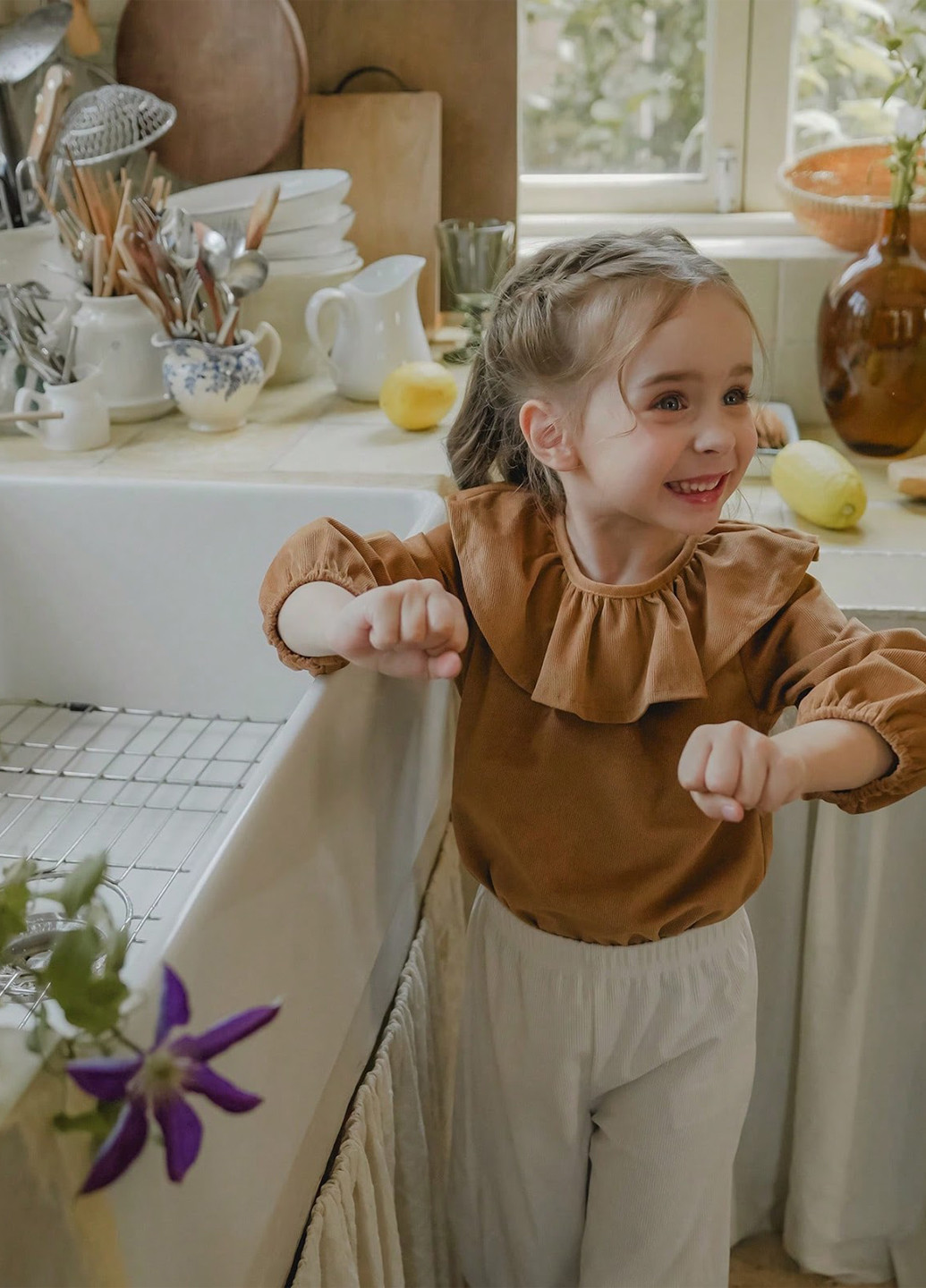 Комбинированный демисезонный костюм (блуза, брюки) брючный SHEIN