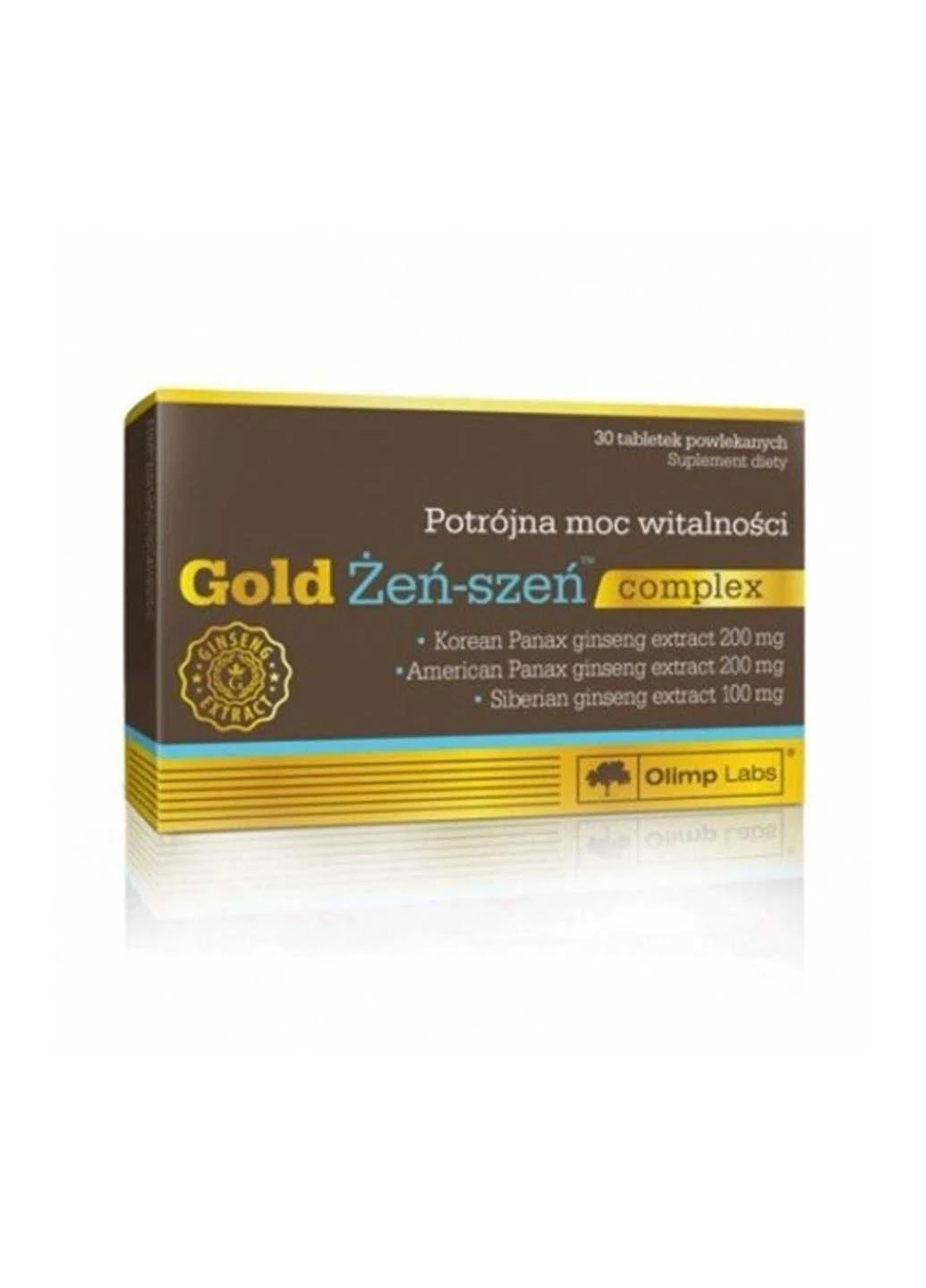Натуральная добавка для спорта Gold Ginseng Complex 30 Tabs Olimp Sport Nutrition (253397662)