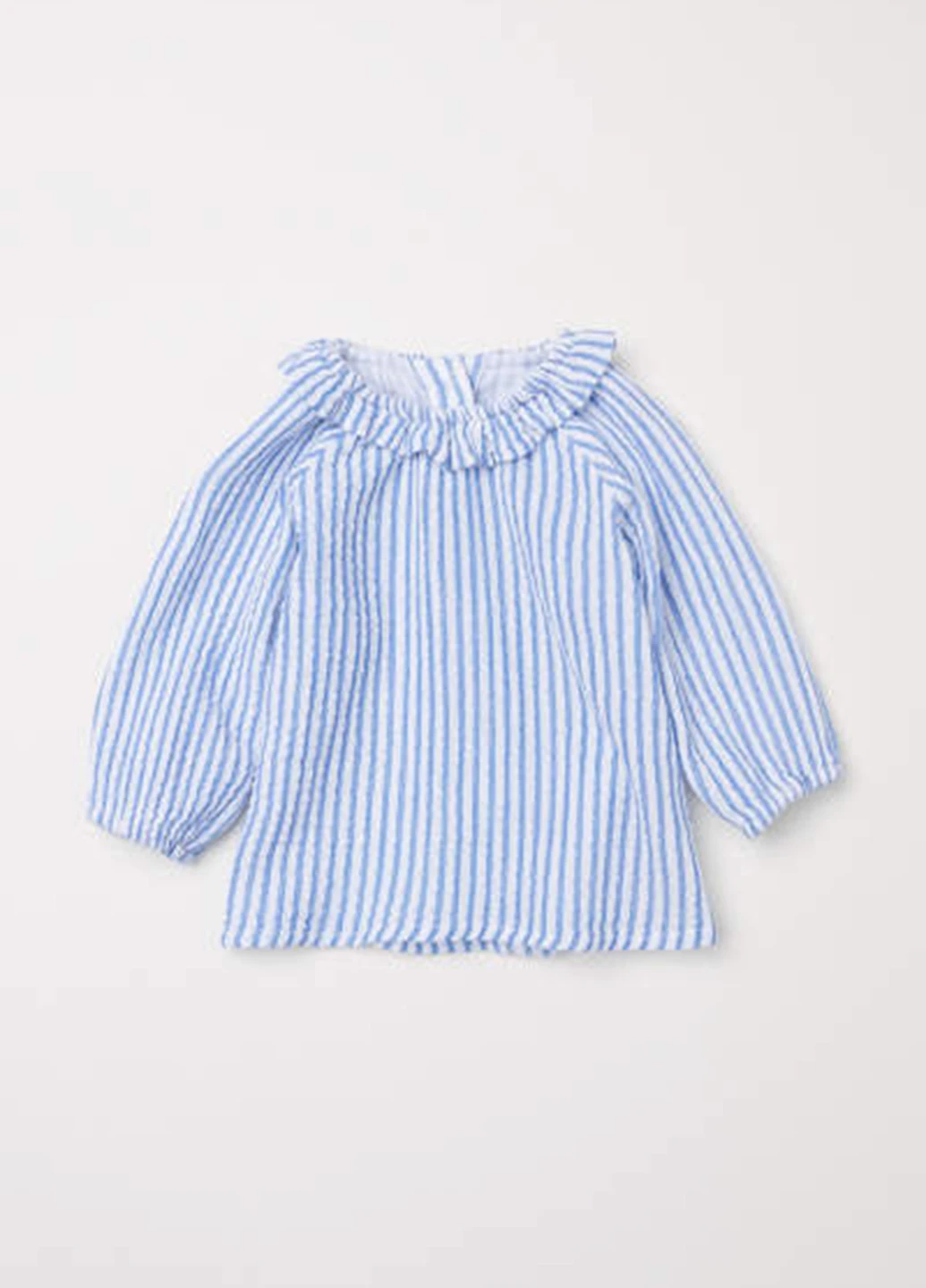 Голубая блузка H&M демисезонная