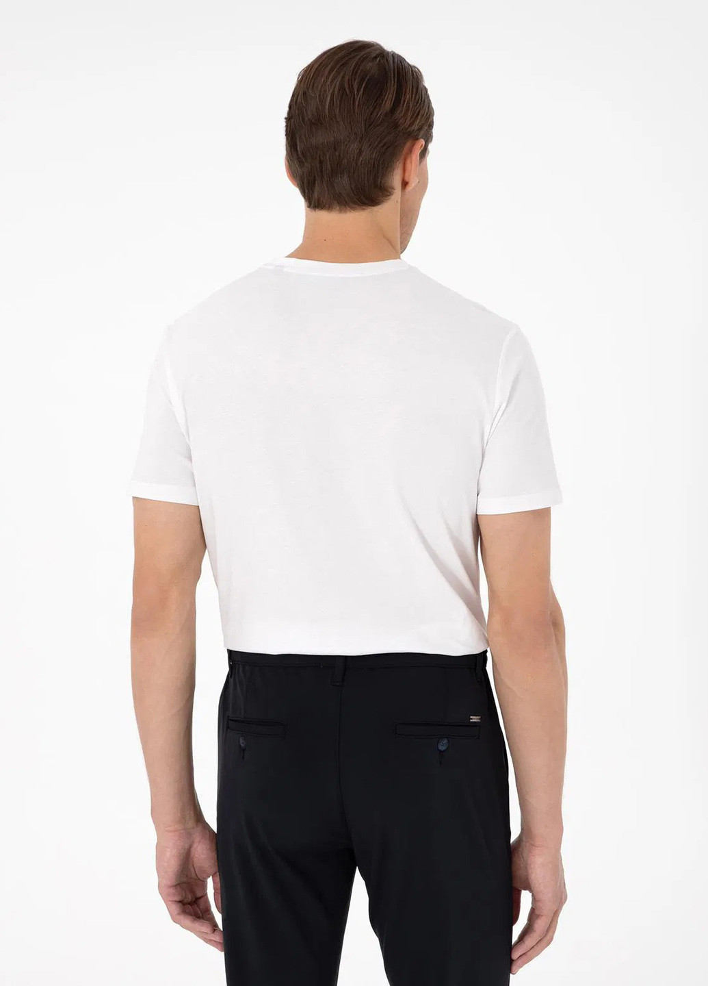 Белая футболка Pierre Cardin