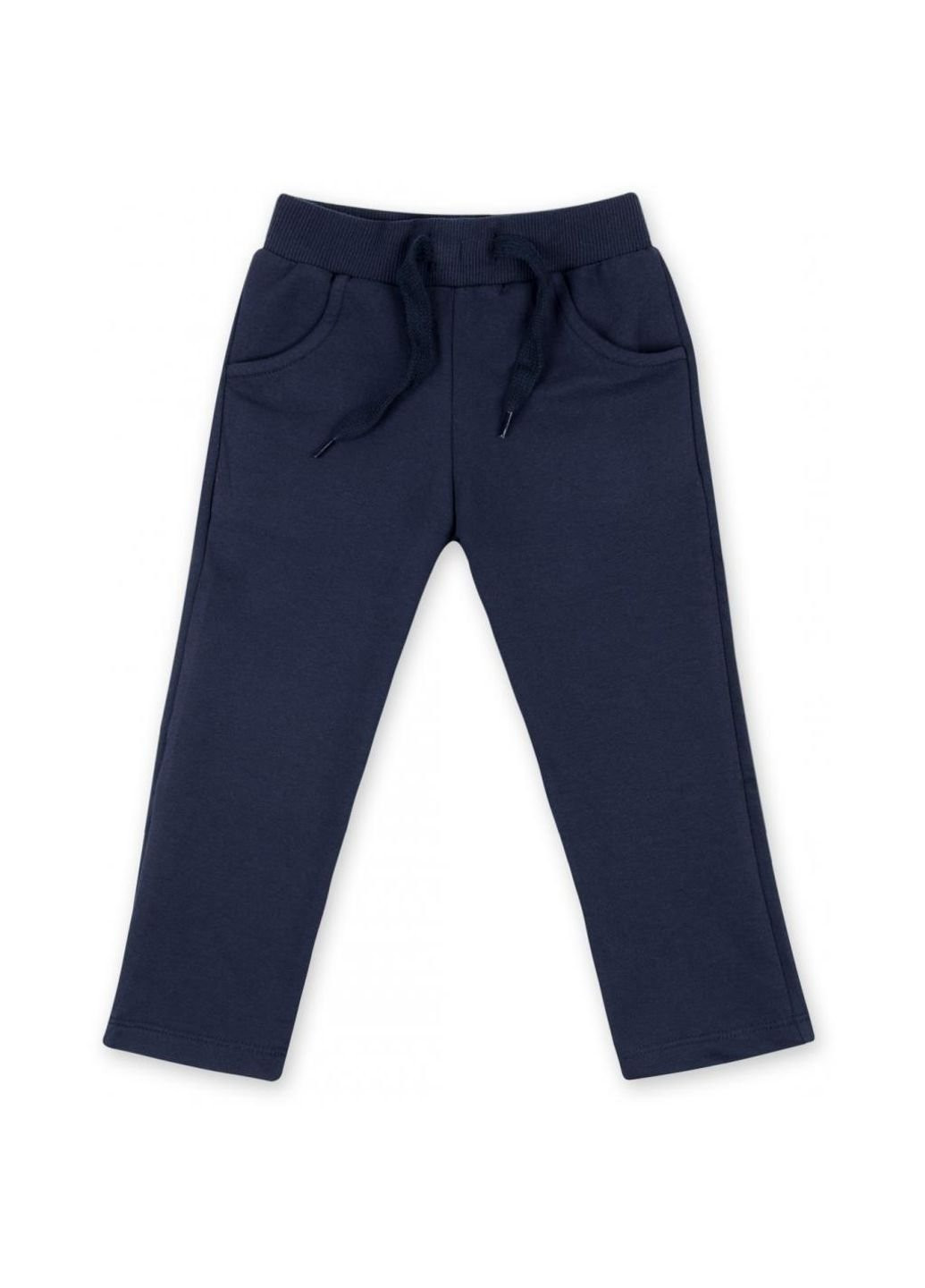 Темно-синій демісезонний набір дитячого одягу кофта з брюками "little angel" (8261-98g-blue-pink) Breeze