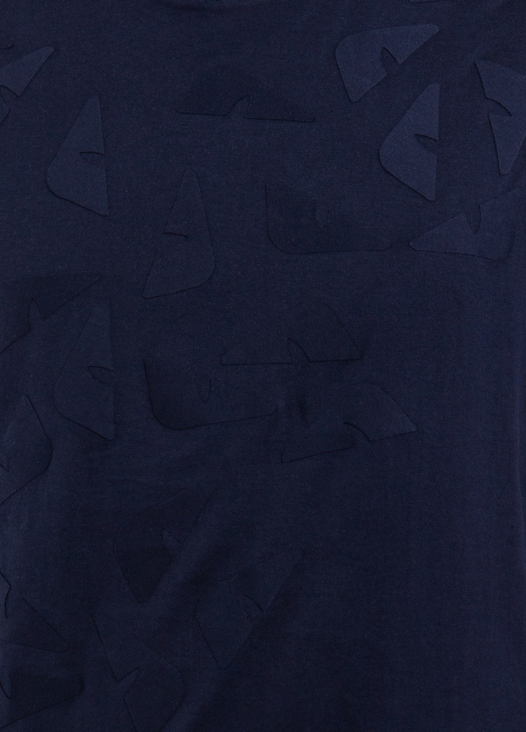Темно-синяя футболка Fendi