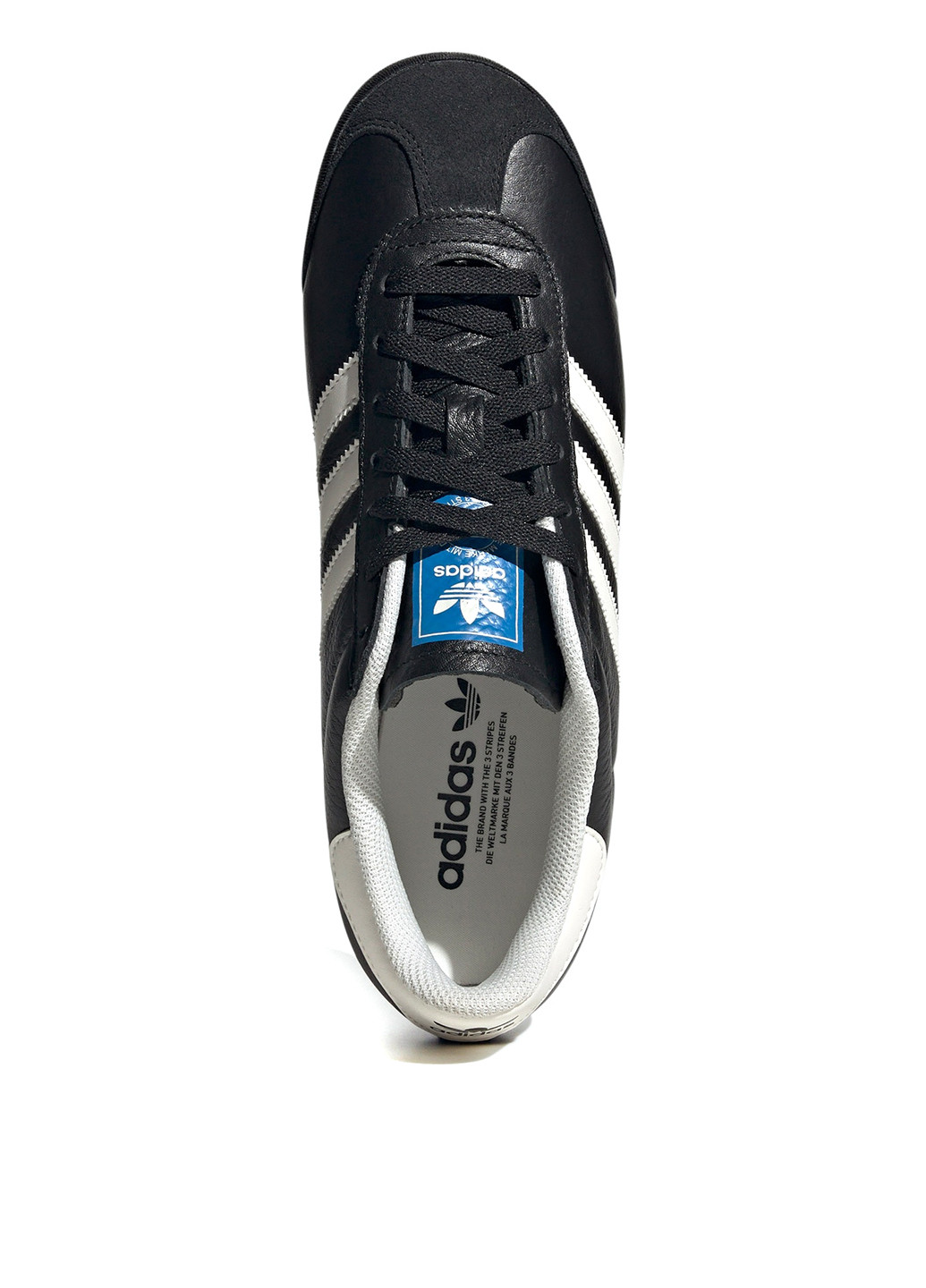 Чорно-білі кеди adidas K 74