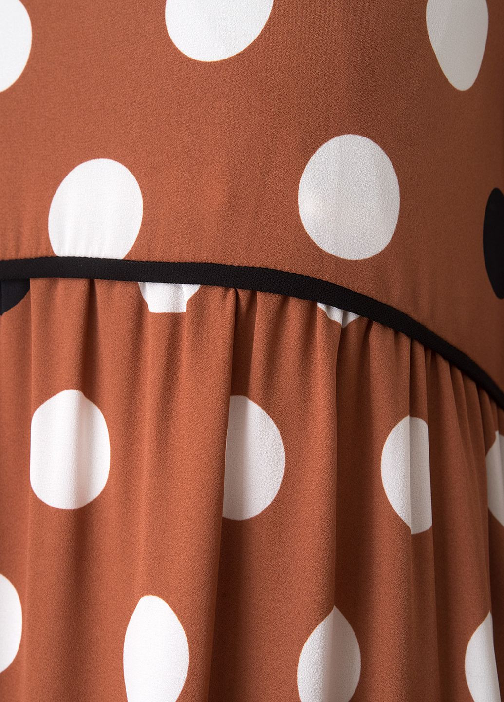 Коричнева кежуал сукня Zimo однотонна