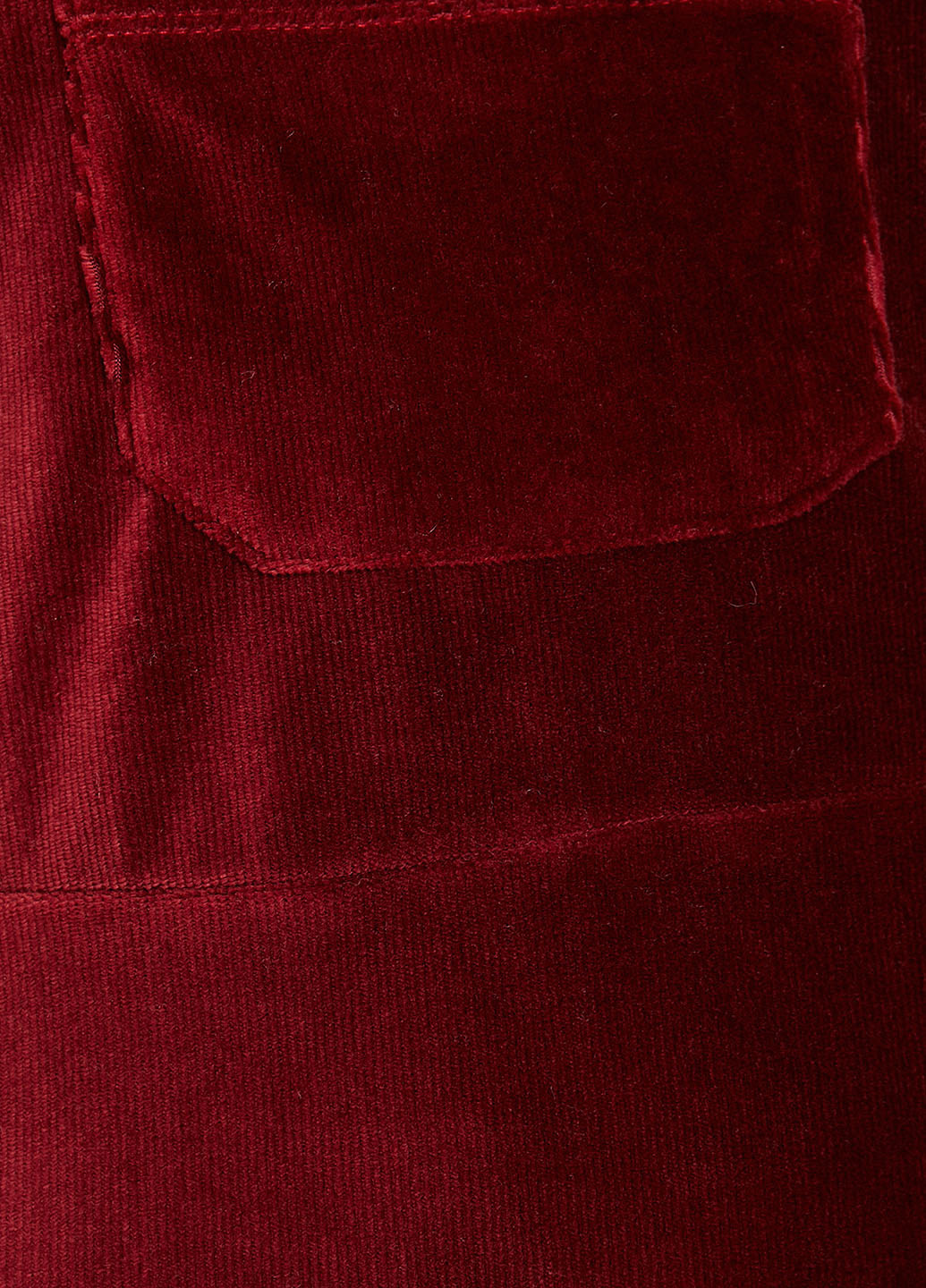 Бордовое кэжуал платье а-силуэт KOTON однотонное