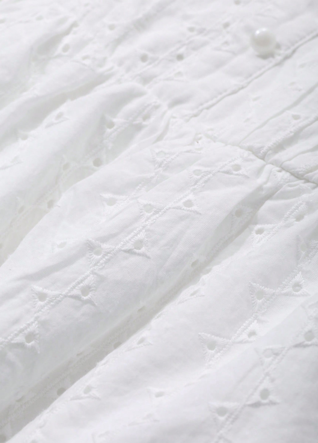 Белое кэжуал платье клеш SHEIN однотонное