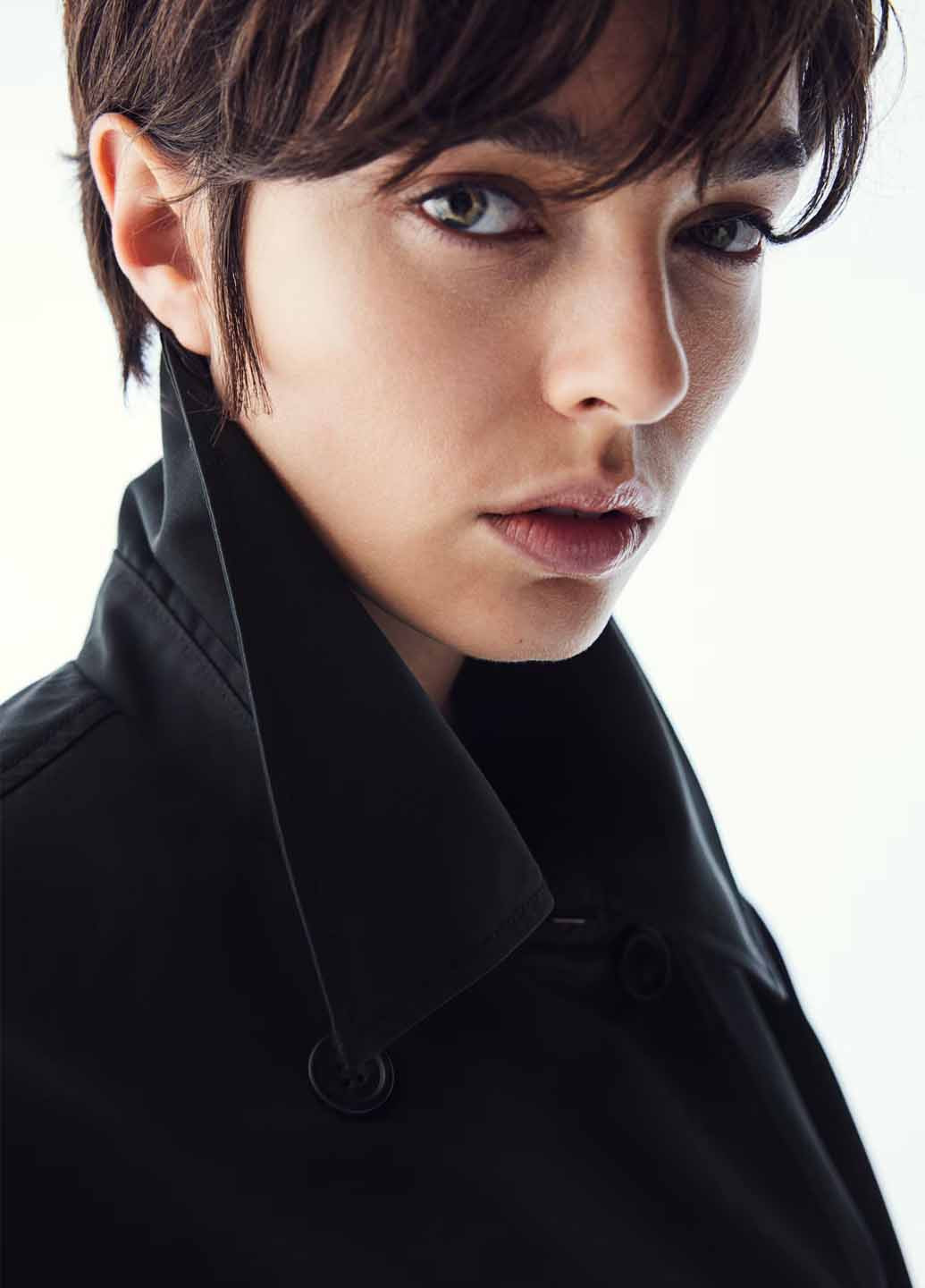 Плащ H&M на гудзиках демісезон (367100925)