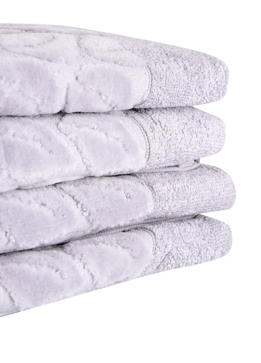 Рушник, 100% бавовна Leaves Gray колір сірий ЦБ-00281550 Soho сірий