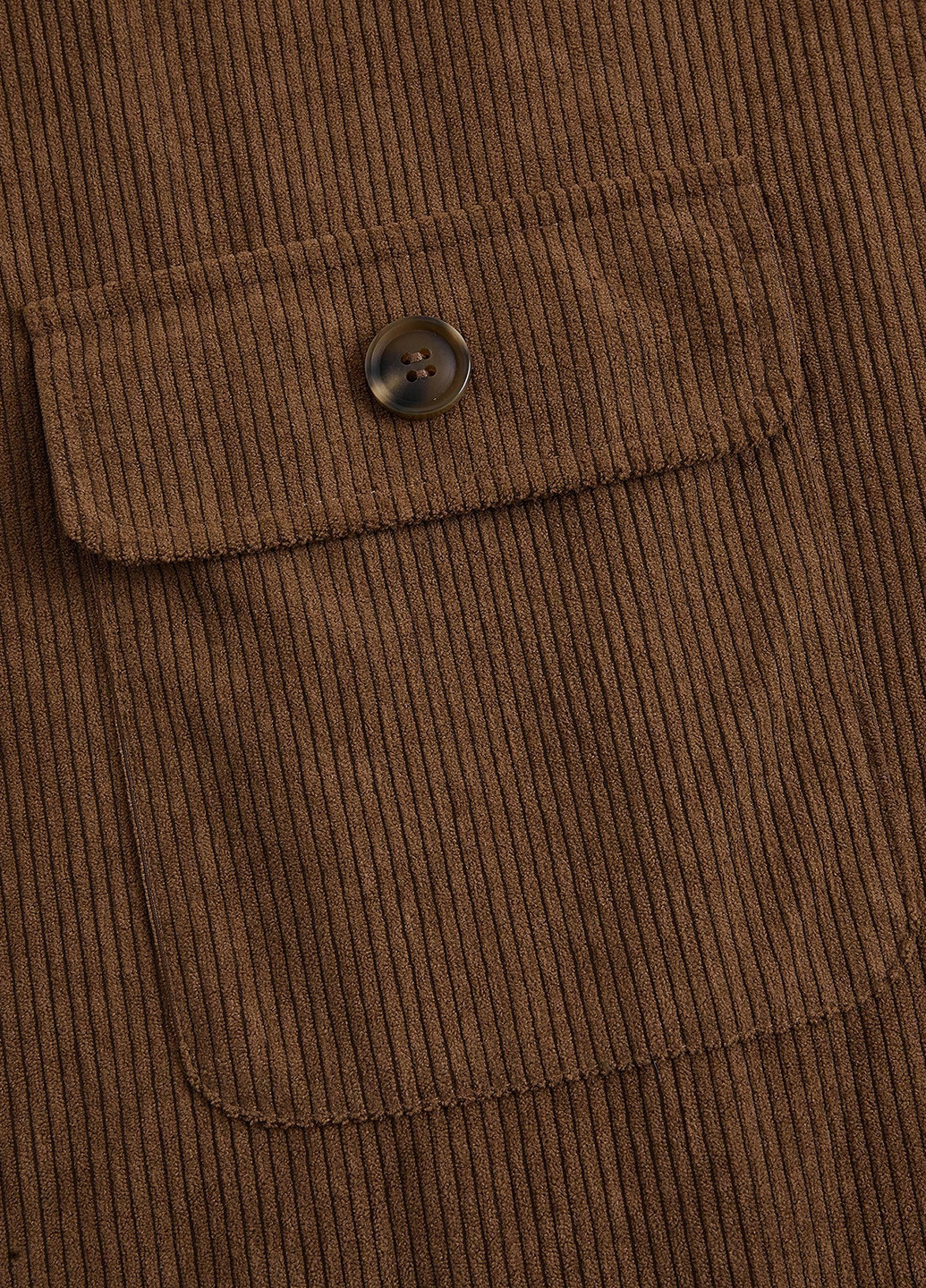 Коричневая кэжуал однотонная юбка SHEIN