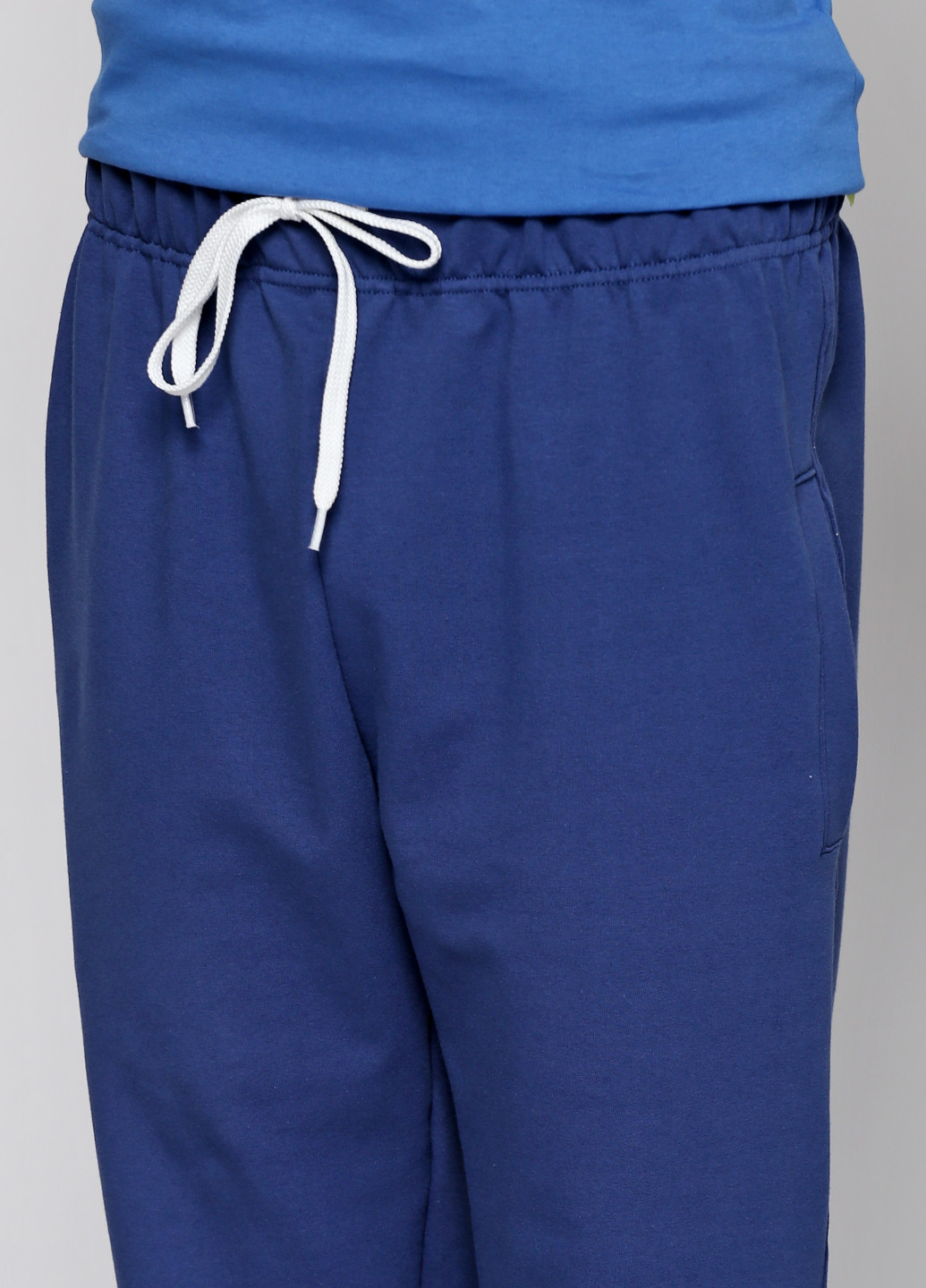 Синие кэжуал летние брюки Shik