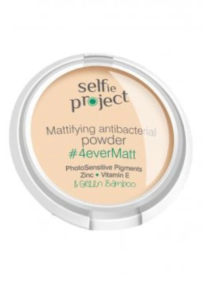 Матирующая антибактериальная пудра Selfie Project, 9 г Unice (221699168)
