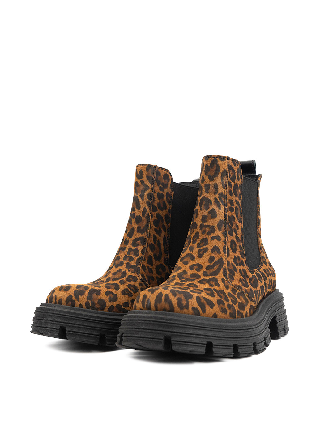 Осенние ботинки челси vm villomi без декора из натурального нубука