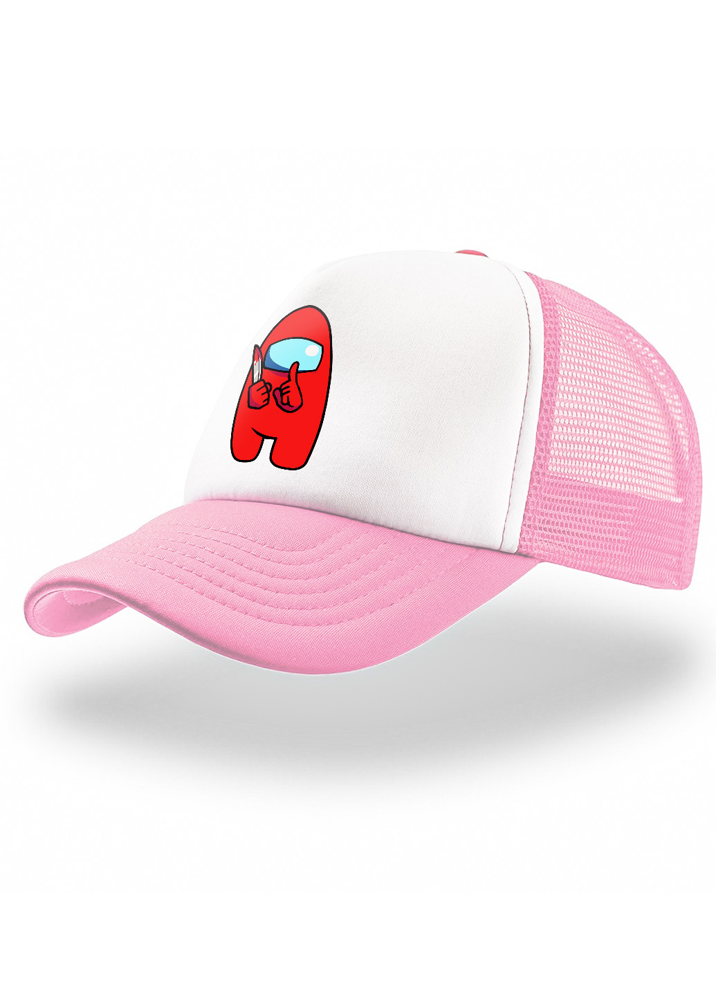 Кепка Тракер дитяча Амонг Ас Червоний (Among Us Red) (33404-2417) MobiPrint (220769807)